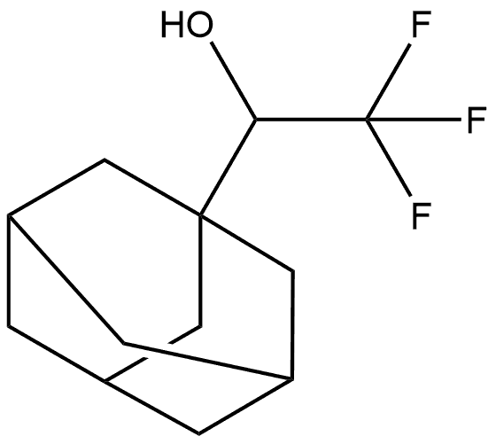 1-(adamantan-1-yl)-2,2,2-trifluoroethan-1-ol 结构式