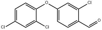 2-chloro-4-(2,4-dichlorophenoxy)benzaldehyde 结构式