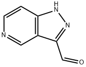 1H-吡唑并[4,3-C]吡啶-3-甲醛 结构式