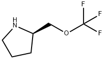 Pyrrolidine, 2-[(trifluoromethoxy)methyl]-, (2R)- 结构式