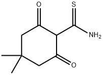 4,4-Dimethyl-2,6-dioxocyclohexanecarbothioamide 结构式