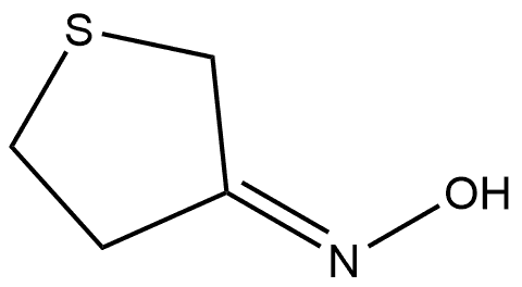 3(2H)-Thiophenone, dihydro-, oxime, (Z)- (9CI) 结构式