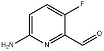 6-氨基-3-氟吡啶甲醛 结构式