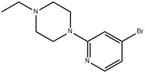 Piperazine, 1-(4-bromo-2-pyridinyl)-4-ethyl- 结构式