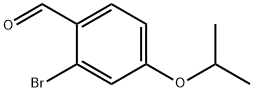 2-溴-4-异丙氧基苯甲醛 结构式