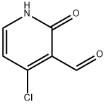 4-氯-2-羟基烟醛 结构式