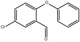 2-苯氧基-5-氯苯甲醛 结构式