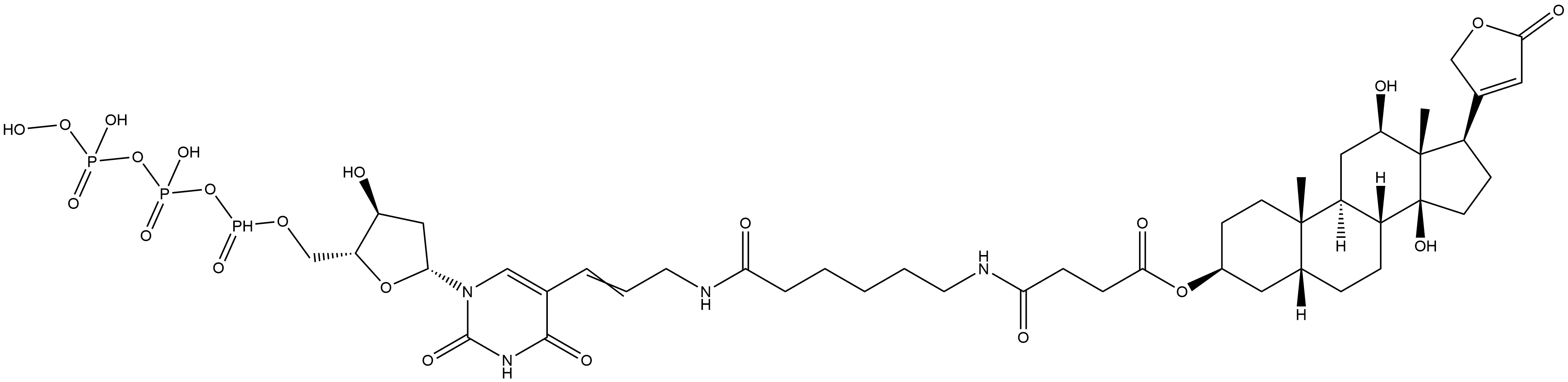 Digoxigenin-11-dUTP 结构式