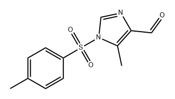 1H-Imidazole-4-carboxaldehyde, 5-methyl-1-[(4-methylphenyl)sulfonyl]- 结构式