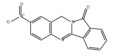 Isoindolo[1,2-b]quinazolin-12(10H)-one, 8-nitro- 结构式