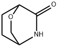 2-氧杂-5-氮杂双环[2.2.2]辛烷-6-酮 结构式