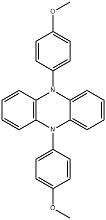 Phenazine, 5,10-dihydro-5,10-bis(4-methoxyphenyl)- 结构式