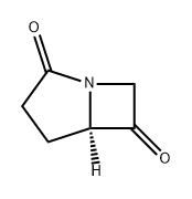 (R)-1-氮杂双环[3.2.0]庚烷-2,6-二酮 结构式