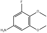 3-氟-4,5-二甲氧基苯胺 结构式