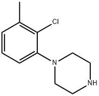 1-(2-氯-3-甲基苯基)哌嗪 结构式