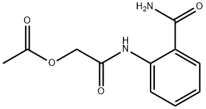 Benzamide, 2-[[2-(acetyloxy)acetyl]amino]- 结构式