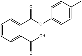 1,2-Benzenedicarboxylic acid, 1-(4-methylphenyl) ester 结构式