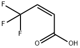 2-Butenoic acid, 4,4,4-trifluoro-, (2Z)- 结构式