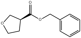 3-Furancarboxylic acid, tetrahydro-, phenylmethyl ester, (S)- (9CI) 结构式