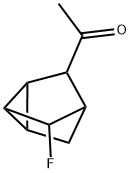 Ethanone, 1-(5-fluorotricyclo[2.2.1.02,6]hept-3-yl)-, stereoisomer (9CI) 结构式