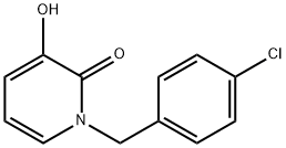 2(1H)-Pyridinone, 1-[(4-chlorophenyl)methyl]-3-hydroxy- 结构式