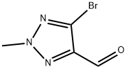 5-溴-2-甲基-2H-1,2,3-三唑-4-甲醛 结构式