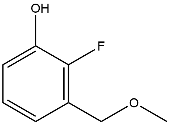 2-氟-3-(甲氧基甲基)苯酚 结构式