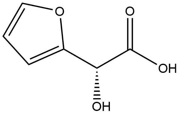 (R)-2-(呋喃-2-基)-2-羟基乙酸 结构式