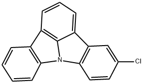 Indolo[3,2,1-jk]carbazole, 5-chloro- 结构式