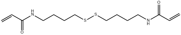 2-Propenamide, N,N'-(dithiodi-4,1-butanediyl)bis- 结构式