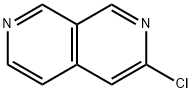 3-氯-2,7-萘啶 结构式