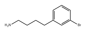 BENZENEBUTANAMINE, 3-BROMO- 结构式