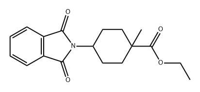 2-氧代-1-氮杂螺[4.5]癸烷-8-羧酸乙酯 结构式