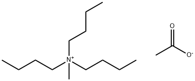 1-Butanaminium, N,N-dibutyl-N-methyl-, acetate (1:1) 结构式