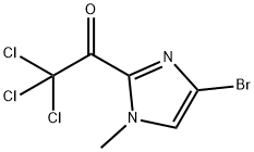 Ethanone, 1-(4-bromo-1-methyl-1H-imidazol-2-yl)-2,2,2-trichloro- 结构式