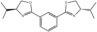 1,3-双((S)-4-异丙基-4,5-二氢恶唑-2-基)苯 结构式