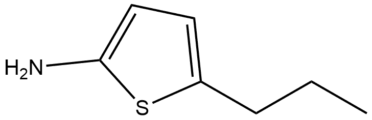 2-Thiophenamine, 5-propyl- 结构式