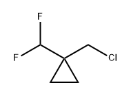 1-(氯甲基)-1-(二氟甲基)环丙烷 结构式