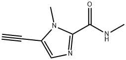 1H-Imidazole-2-carboxamide, 5-ethynyl-N,1-dimethyl- 结构式