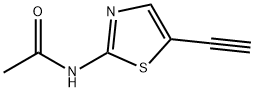 Acetamide, N-(5-ethynyl-2-thiazolyl)- 结构式