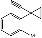 1-(2-羟基苯基)环丙烷-1-腈 结构式