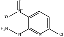 6-氯-3-硝基吡啶-2-肼 结构式