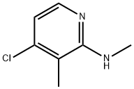 2-Pyridinamine, 4-chloro-N,3-dimethyl- 结构式