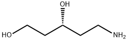 (3R)-5-aminopentane-1,3-diol 结构式