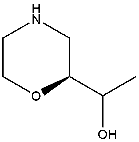 (S)-1-((S)-吗啉-2-基)乙烷-1-醇 结构式