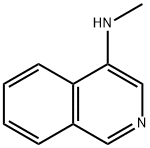 N-甲基-4-异喹啉胺 结构式