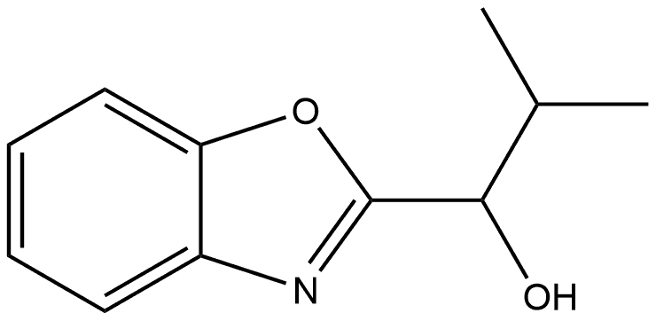 Α-(1-甲基乙基)-2-苯并恶唑甲醇 结构式