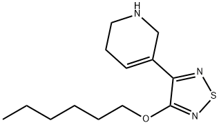 N-desmethylxanomeline 结构式