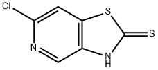 Thiazolo[4,5-c]pyridine-2(3H)-thione, 6-chloro- 结构式