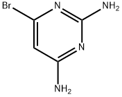 6-溴嘧啶-2,4-二胺 结构式